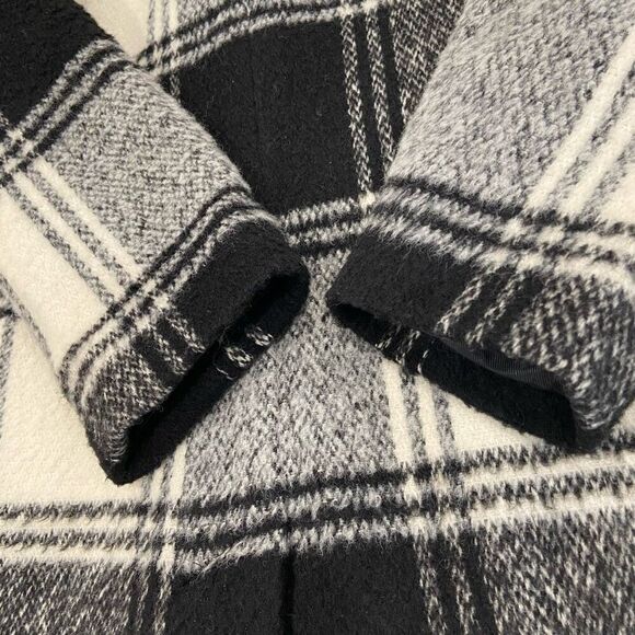 TALBOTS Brushed Wool Blend Coat (oversized Sz M) - Picture 7 of 13